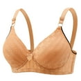 thumbnail image 1 of Einccm Wireless Breathable Embroidered Bra with Lightweight Support and Adjustable Straps for Everyday Comfort Women's Underwear, 1 of 3