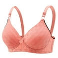 thumbnail image 1 of Einccm Wireless Breathable Embroidered Bra with Lightweight Support and Adjustable Straps for Everyday Comfort Women's Underwear, 1 of 3