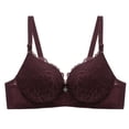 thumbnail image 1 of Einccm Women's Adjustable Wireless Thin Bra, Comfortable Everyday Support, Lightweight Stretch Fabric, Casual Daily Wear, Sizes 38-48C, 1 of 2