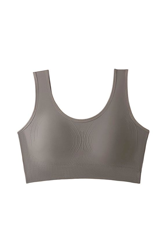 Women's Bra Seamless Comfortable Fixed Cup Tube Top Bralette Wide Shoulder Beautiful Back Support Charming Everyday Wear Hand Wash Four Season Polyester Underwear Free Size