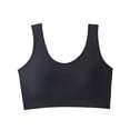 thumbnail image 1 of Einccm Women's Bra Seamless Comfortable Fixed Cup Tube Top Bralette Wide Shoulder Beautiful Back Support Charming Everyday Wear Hand Wash Four Season Polyester Underwear Free Size, 1 of 3