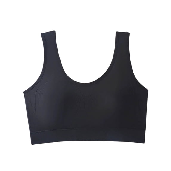 Einccm Women's Bra Seamless Comfortable Fixed Cup Tube Top Bralette Wide Shoulder Beautiful Back Support Charming Everyday Wear Hand Wash Four Season Polyester Underwear Free Size