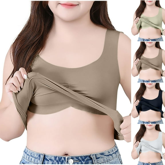 Einccm Women's Built-in Bra Tank Top - Plus Size Sleeveless Camisole with Chest Pads and High Elasticity, Comfortable Support for Summer Wear, Charming Nightwear, Daily Pajamas and Casual Loungewear