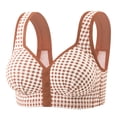 thumbnail image 1 of Einccm Women's Non-steel Adjustable Lace Stitching Bra, Comfortable Breathable Gathered Lingerie for Casual and Home Wear, 1 of 3