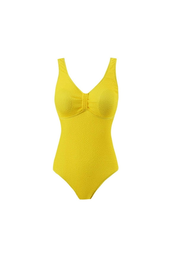 Women's One Piece Swimsuit Backless High Cut Monokini with Padded Cups Alluring Slimming Design for Beach Swimming Pool Vacation