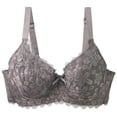 thumbnail image 1 of Einccm Women's Plus Size Underwire Bra Full Coverage Lace Push Up Minimizer Support Everyday Comfort, 1 of 4