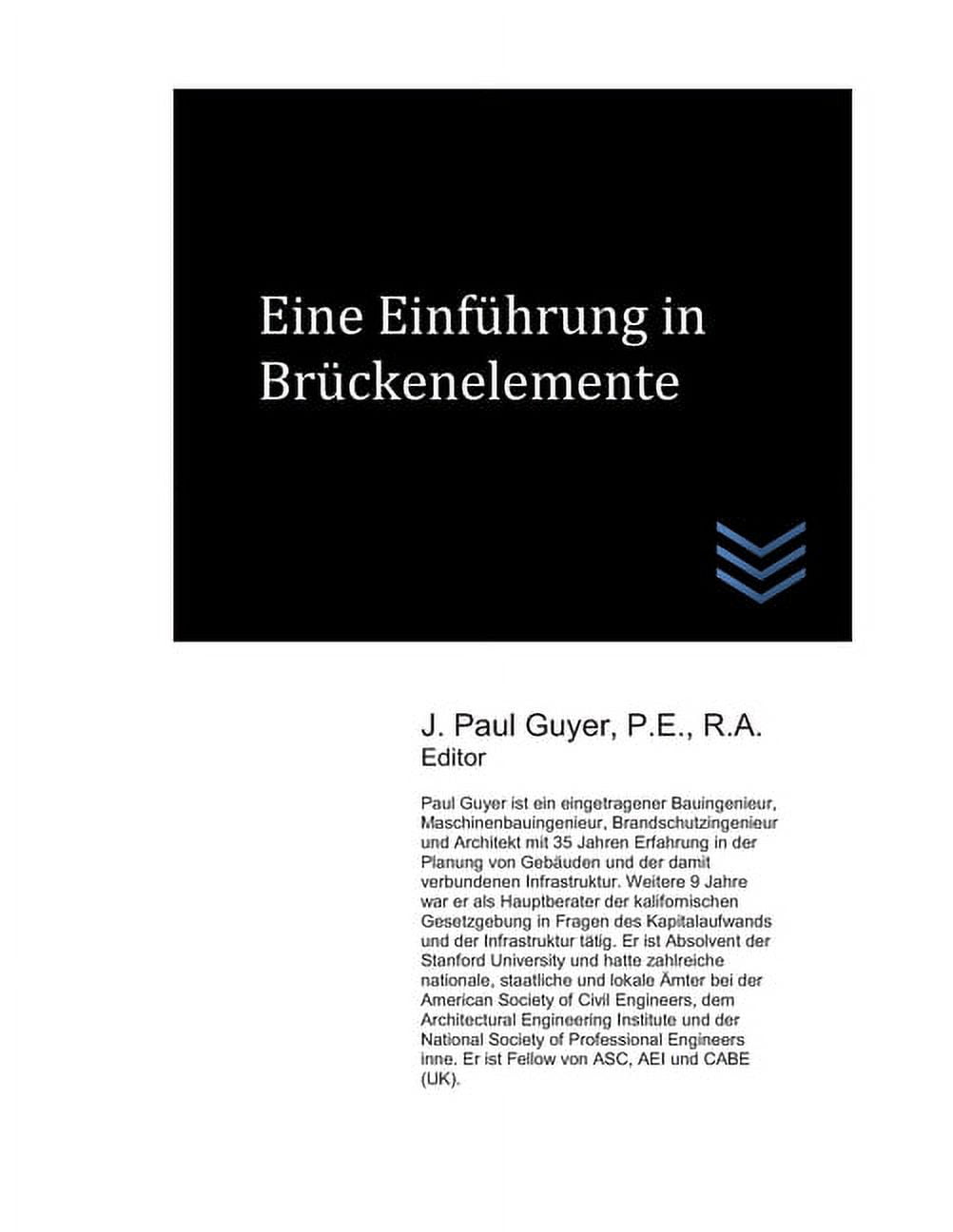 Eine Einführung in Brückenelemente (Paperback)