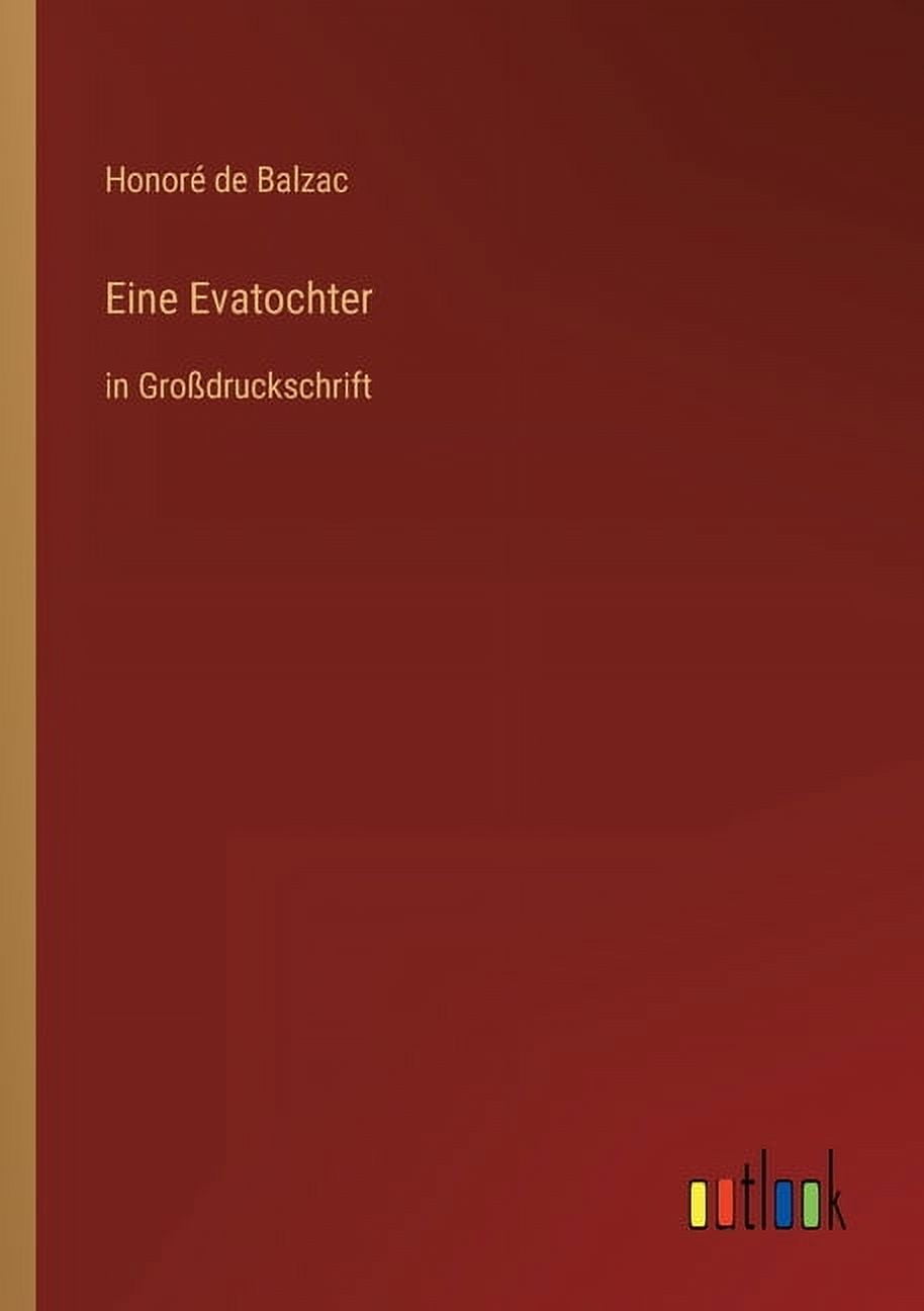 Eine Evatochter: in Großdruckschrift (Paperback)