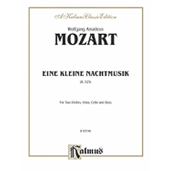 Pre-Owned Eine Kleine Nachtmusik, K. 525 (Paperback 9780769258126) by Wolfgang Amadeus Mozart