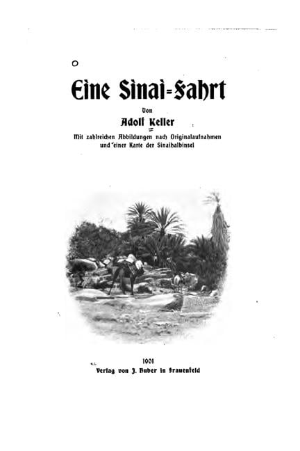 Eine Sinai-fahrt, (Paperback)