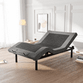 thumbnail image 1 of Einfach Full Size Motorized Upholstered Adjustable Bed Base 2.0, Wireless Remote, 1 of 7