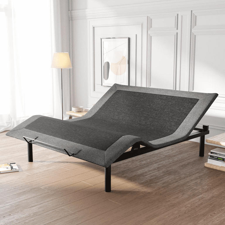 Motorized king bed frame discount