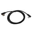 thumbnail image 1 of Einfach zu installieren Braided 90 Degree Right Angle Type USB Cable black, 1 of 10