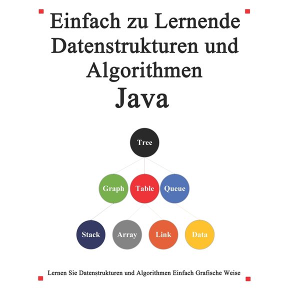 Einfach zu lernende Datenstrukturen und Algorithmen Java : Lernen Sie Datenstrukturen und Algorithmen einfach und interessant auf grafische Weise (Paperback)