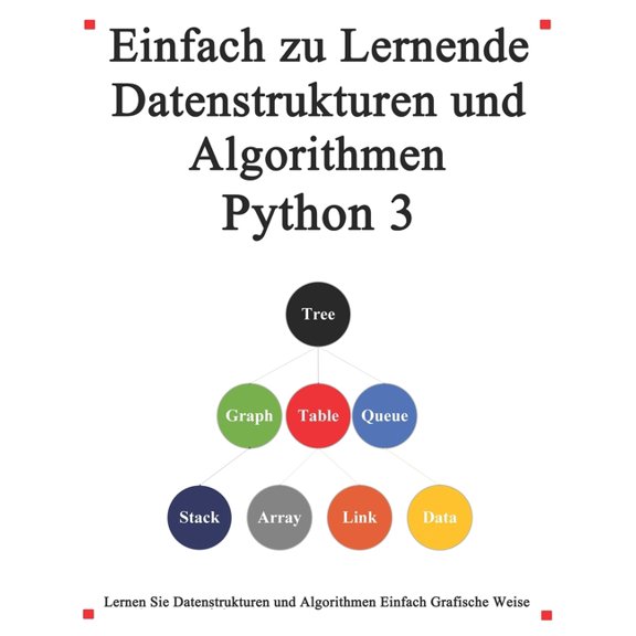 Einfach zu lernende Datenstrukturen und Algorithmen Python 3: Lernen Sie Datenstrukturen und Algorithmen einfach und interessant auf grafische Weise (Paperback)