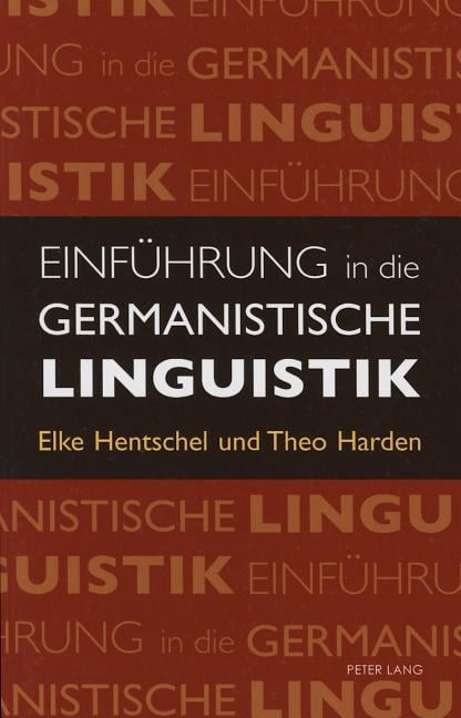 Einführung In Die Germanistische Linguistik