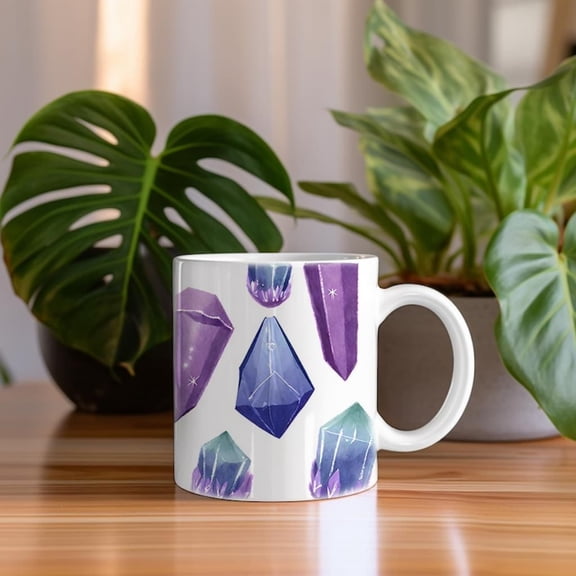 Eing Dark Crtal Mug Magil Ceramic Cup Witches, sovers & RPG Enthusias oz.