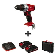 Einhell TE-CD 18/2 Li Power X-Change 18-Volt Cordless Drill Kit, 3/8-Inch, W/ 2 x 1.5-Ah Batteries and Fast Charger