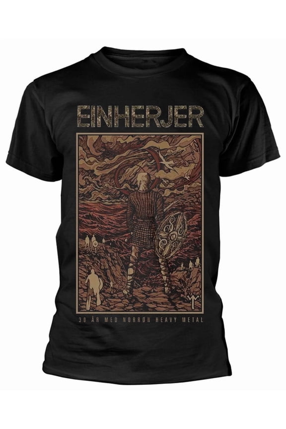 Einherjer Hovleriet Black T-Shirt NEW OFFICIAL