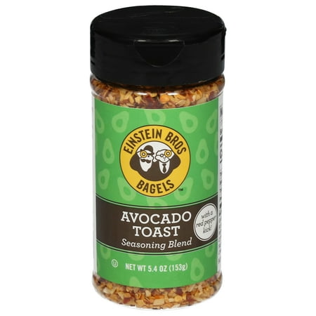 Einstein Bros Avocado Toast Seasoning, Kosher, 5.4 oz Bottle