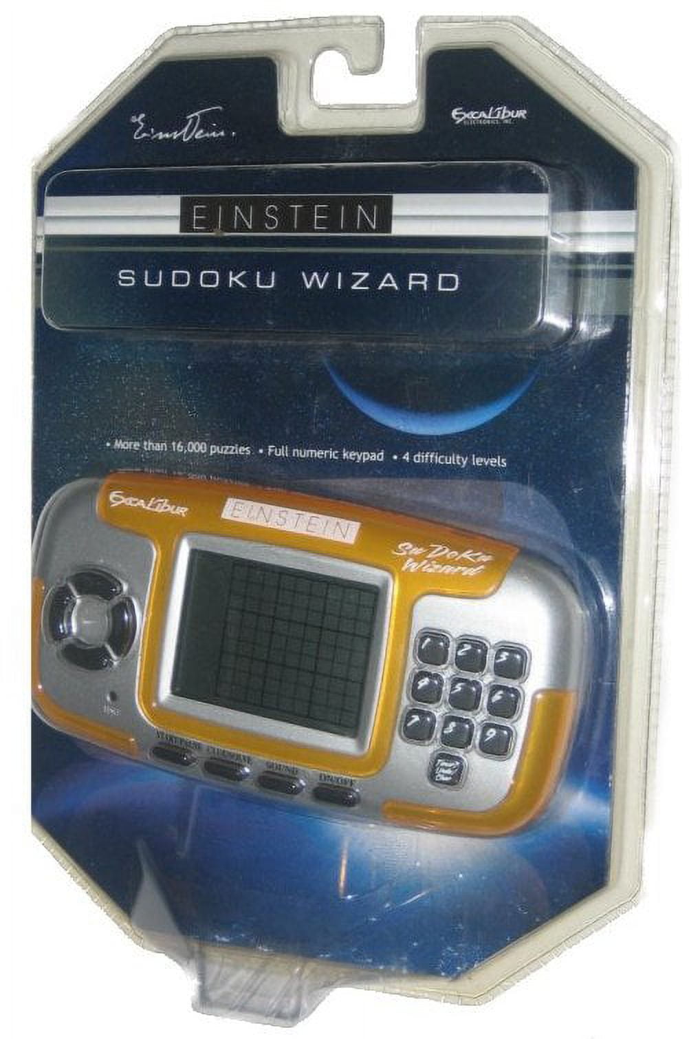 Einstein LCD Excalibur Sudoku Wizard Handheld Game