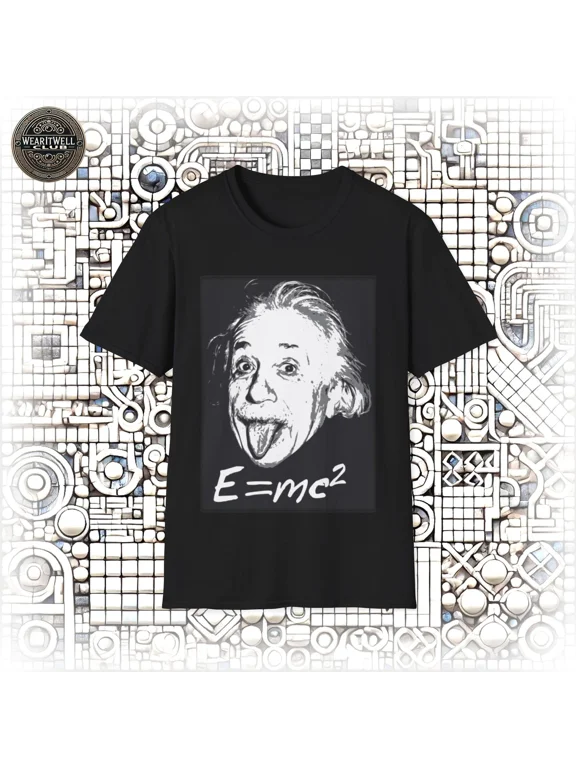 Einstein's E=mc2 Sketch Style Unisex T-Shirt