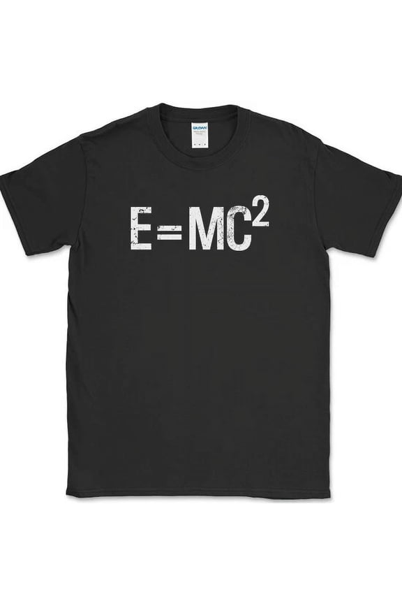 Einstein's Theory E=Mc2 T-Shirt Science Theoretical Physicist Math Tee, Unisex T-Shirt
