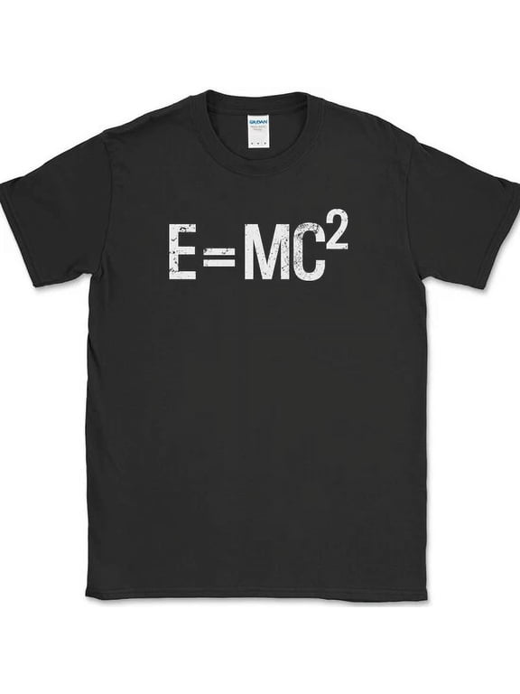 Einstein's Theory E=Mc2 T-Shirt Science Theoretical Physicist Math Tee, Unisex T-Shirt