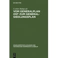 thumbnail image 1 of EinzelverÃ¶ffentlichungen der Historische Vom Generalplan Ost zum Generalsiedlungsplan, Book 80, (Hardcover), 1 of 1