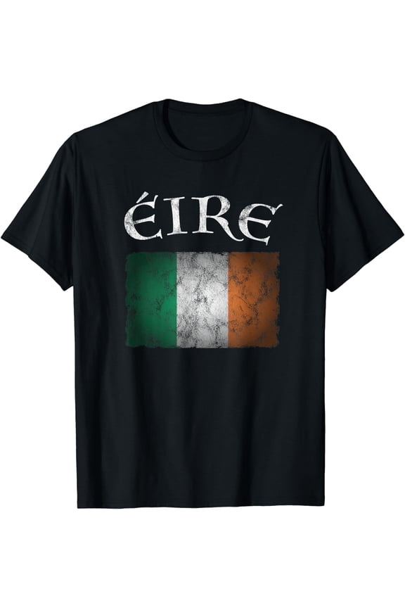 Eire Ireland Flag T-Shirt I Irish St. Patricks Day Idea T-Shirt