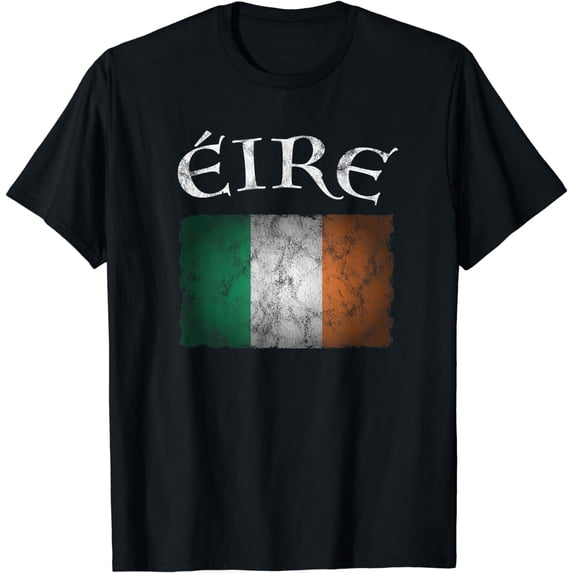 Eire Ireland Flag T-Shirt I Irish St. Patricks Day Idea T-Shirt