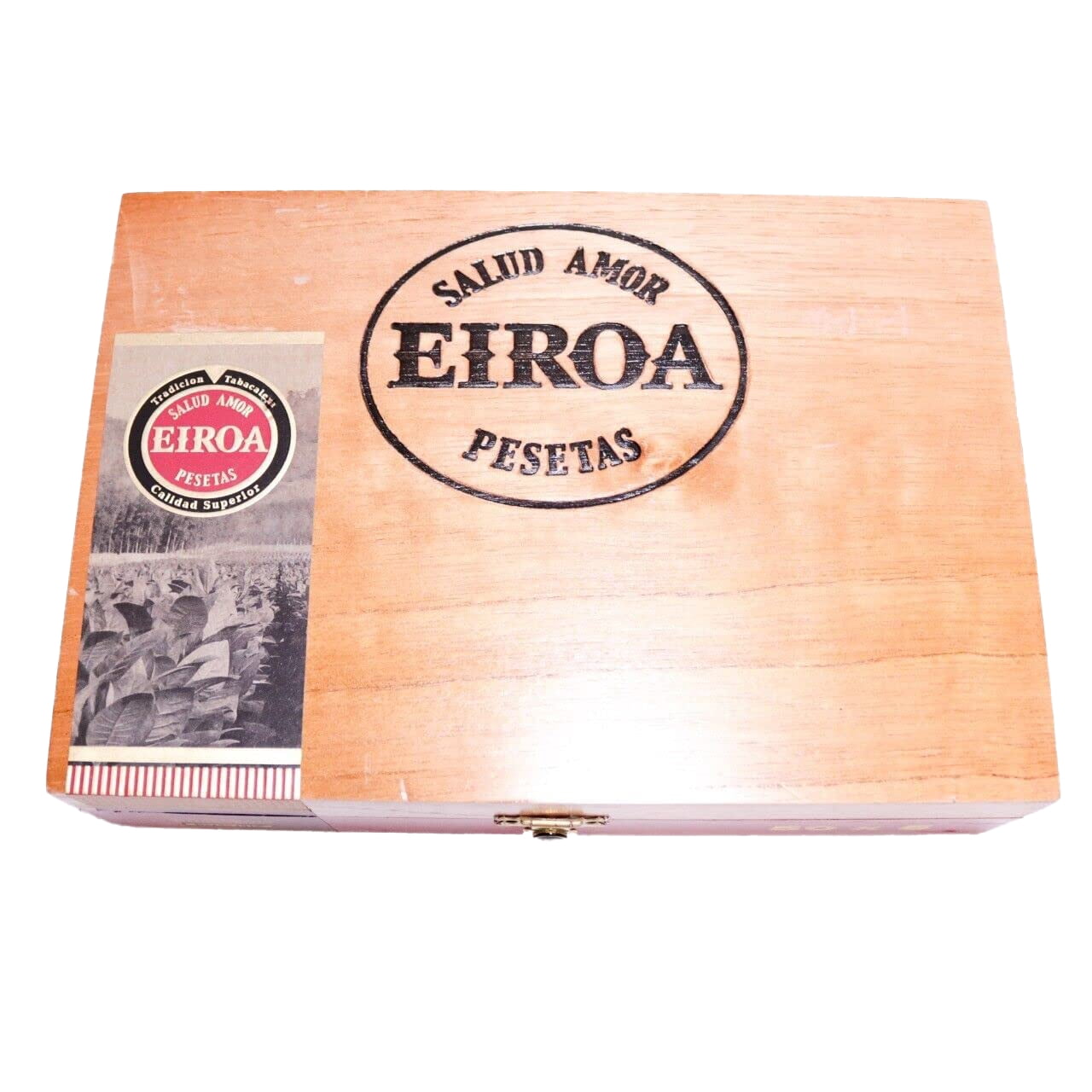 Eiroa Classic 50 x 5 Cigar Box 8.5" x 6" x 2.25"