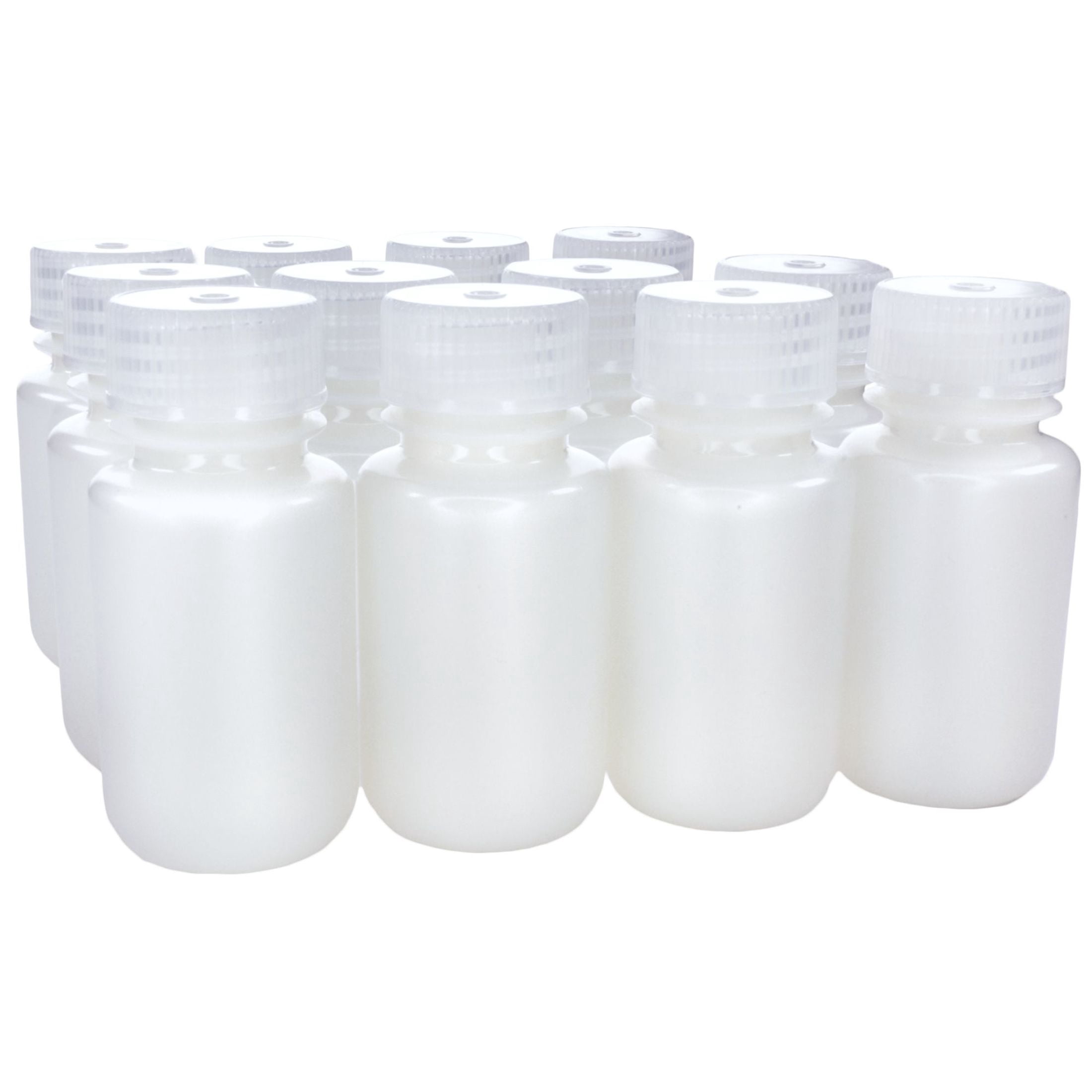 Eisco - 60mL Sterile Wide Mouth HDPE Reagent Bottles with Polypropylene ...
