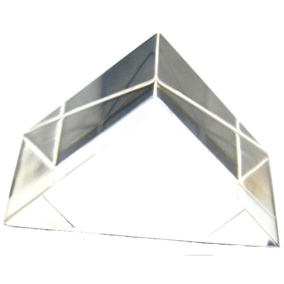 Eisco Labs Acrylic Prism; Right Angled; 55mm Hypotenuse; 38mm Length