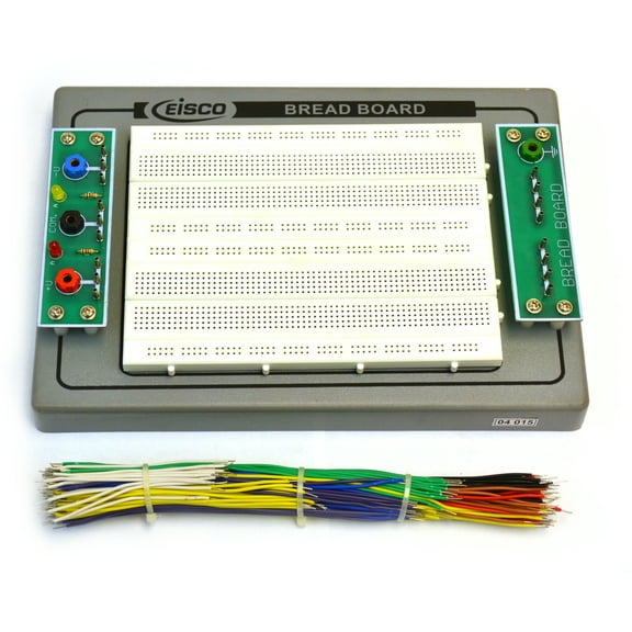 Eisco Labs Bread Board & 150 piece Jumper Wire Set