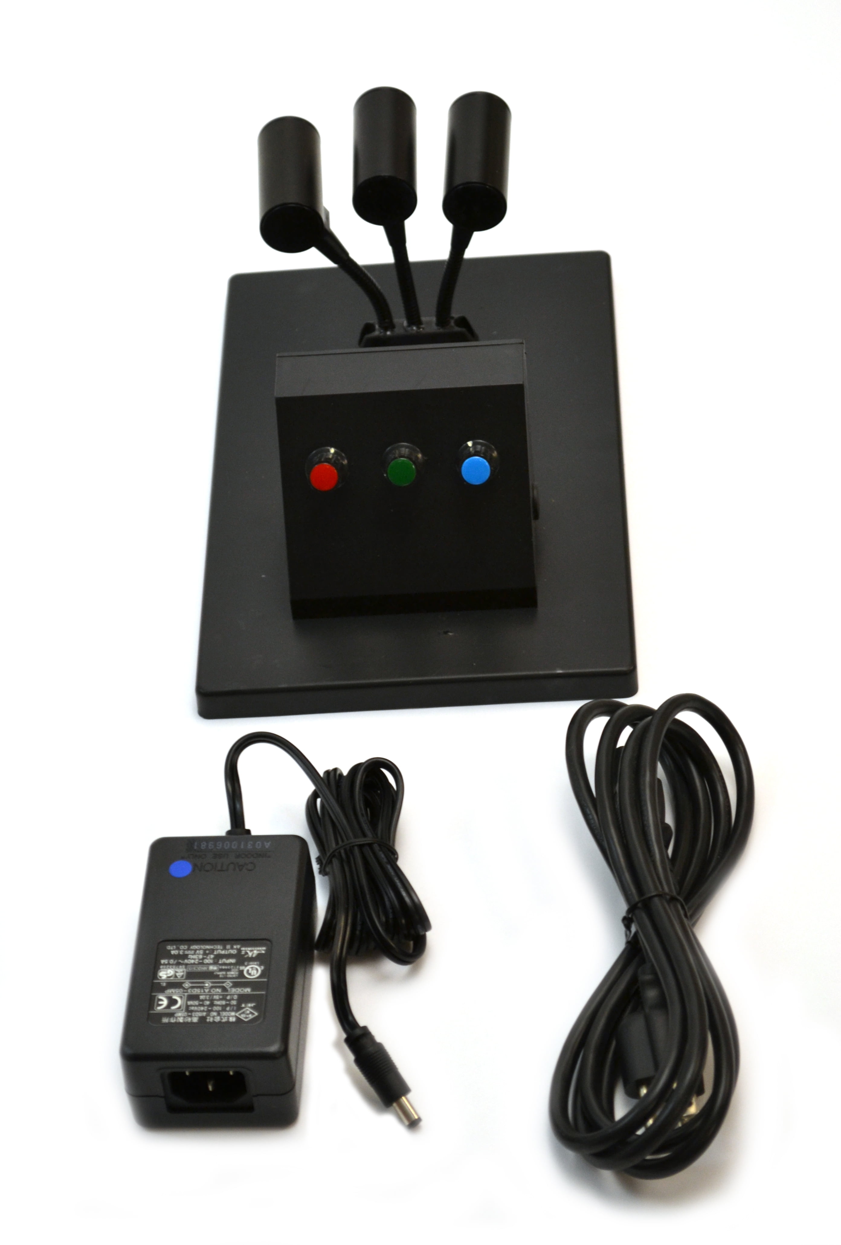 Eisco Labs Bright 3 LED Lamps Color Mixing Apparatus - Projects Red ...
