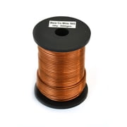 Eisco Labs Copper Wire, Bare, 85ft Reel, 16 SWG 14 AWG - 0.064" 1.6 mm Dia.