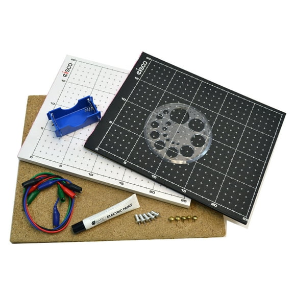 Dry Field Mapping Kit - for Experiments in Visualizing Electric Fields - Eisco Labs