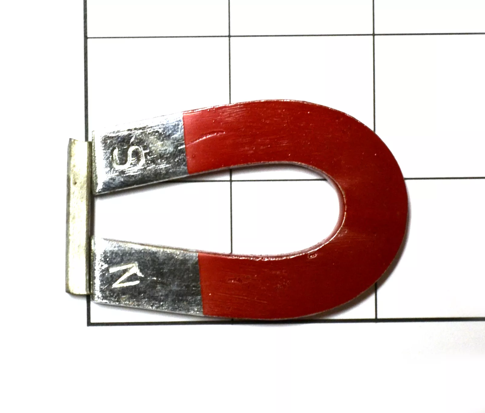 Eisco Labs Horseshoe U Magnet, Chrome Steel, 2 1/2" X 1 1/2"