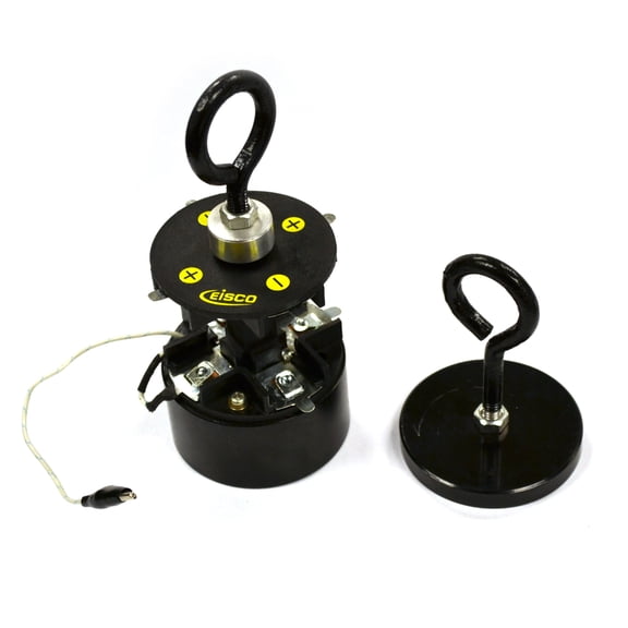 Eisco Labs Iron Clad Electromagnet - Battery Powered, up to 100lbs.