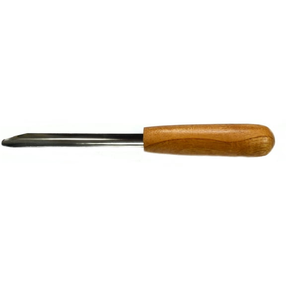 Eisco Labs Lab Scoop Spatula with Wooden Handle