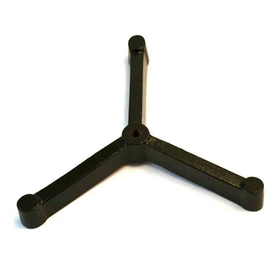 Eisco Labs Large Retort Cast Iron Triangular Base With 5.25" Legs