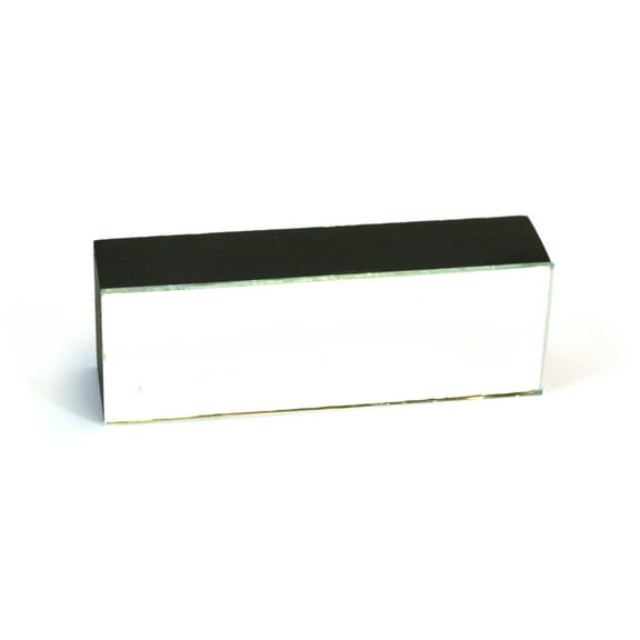 Eisco Labs Mounted Plane Mirror; Glass; 3in X 1in X 0.75in