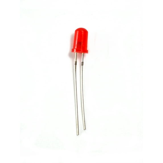Eisco Labs Red LED 5mm ( Light Emitting Diode) Pack of 10