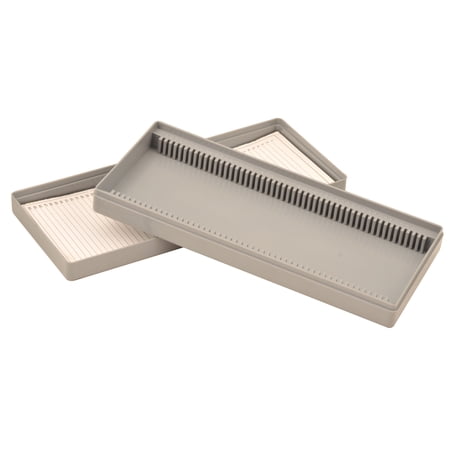 Eisco Labs Slide Box, Polystyrene, 100 Slides