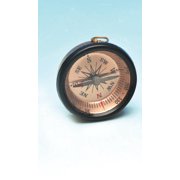 Eisco Labs Small Pocket Compass - Aluminum - 45mm diameter