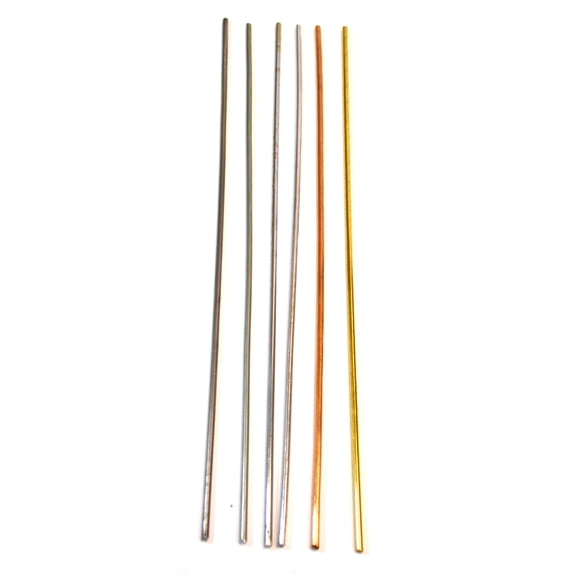 Eisco Labs Thermal Conductivity Rods (Iron, Copper, Aluminum, Lead, Brass, and Zinc)