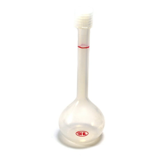 Eisco Labs Volumetric Flask - Polypropylene, cap. 100ml