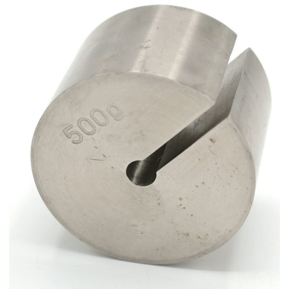 Eisco Stainless Steel Slotted Mass - 500gm (1.1lb)