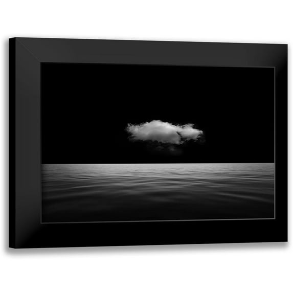 Eisele, Stefan 14x11 Black Modern Framed Museum Art Print Titled - Lonely Cloud